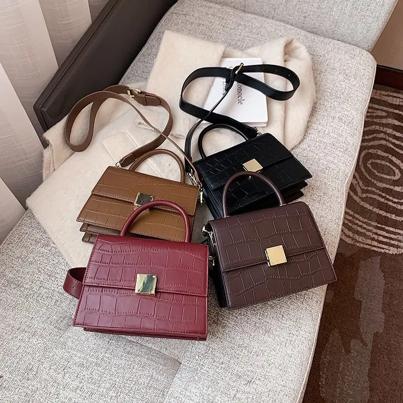 Crocodile pattern Square Tote bag 2021 New High quality PU Leather Women's Designer Handbag Vintage Shoulder Messenger Bag
Crocodile pattern Square Tote bag 2021 New High quality PU Leather Women's Designer Handbag Vintage Shoulder Messenger Bag