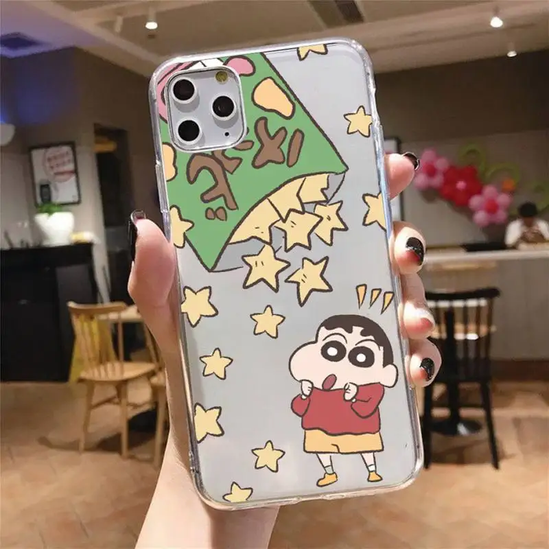 Anime Cartoon shin-chan Phone Case Transparent for iPhone 6 7 8 11 12 s mini pro X XS XR MAX Plus cover funda shell
Anime Cartoon shin-chan Phone Case Transparent for iPhone 6 7 8 11 12 s mini pro X XS XR MAX Plus cover funda shell