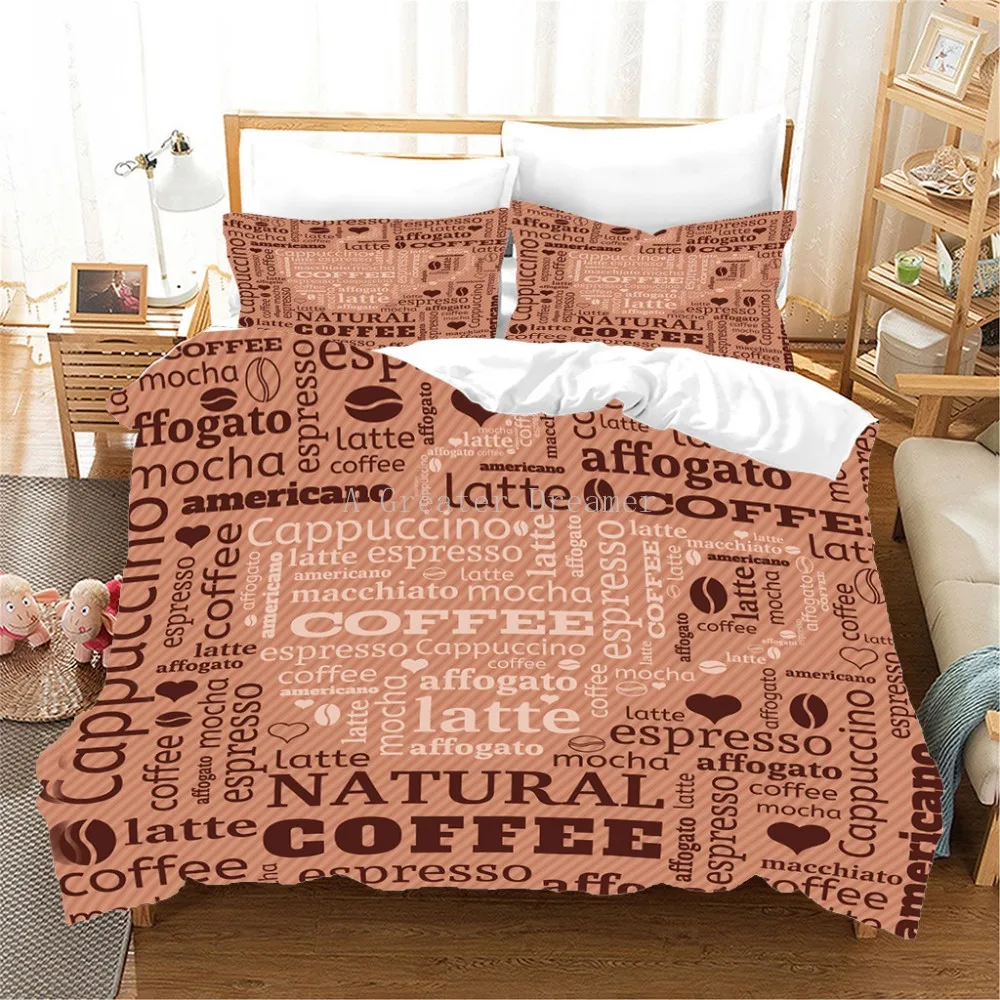 New 3D Printed Custom Simple Letter Quilt Covers Duvet Cover Set Pillow Shams Case Bedding Set Home Textile Single Double King
New 3D Printed Custom Simple Letter Quilt Covers Duvet Cover Set Pillow Shams Case Bedding Set Home Textile Single Double King