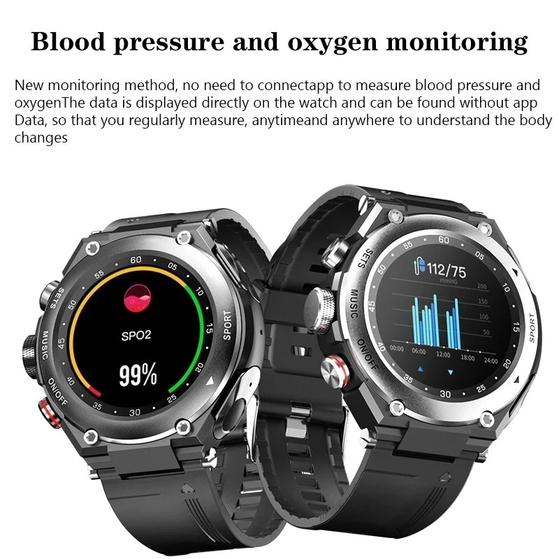 Смарт-часы LIGE мужские и женские с Bluetooth-наушниками | Электроника