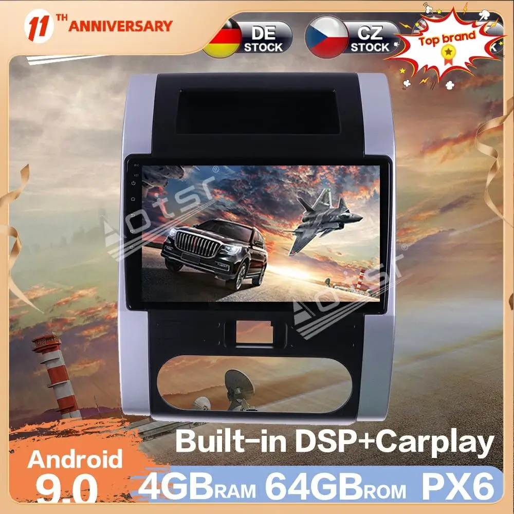 Aotsr Android 9,0 ОЗУ 4 ГБ Автомобильный радиоплеер GPS-навигация для Nissan X-trail 2007-2015 DSP автомобильный стерео видео HD мультимедиа
Aotsr Android 9,0 ОЗУ 4 ГБ Автомобильный радиоплеер GPS-навигация для Nissan X-trail 2007-2015 DSP автомобильный стерео видео HD мультимедиа