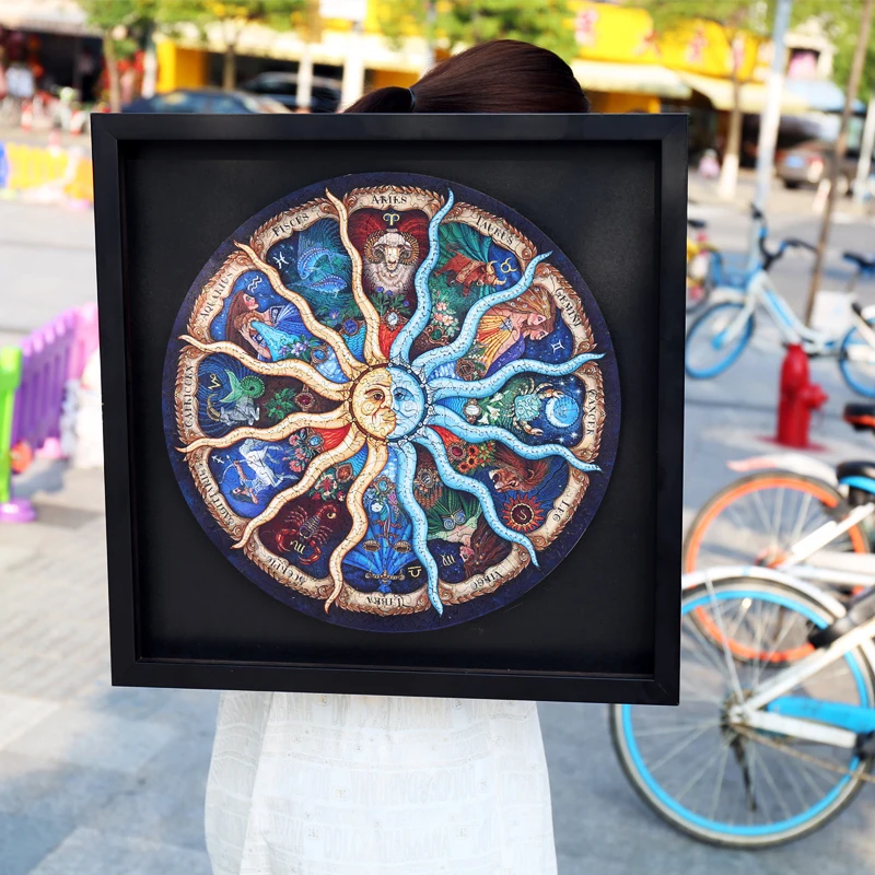 Wooden Jigsaw Puzzle 1000 Pieces Adult Art Zodiac Games Kid Creative Education Children Toys Tangram Juguetes Brain Teaser E5PTG
Wooden Jigsaw Puzzle 1000 Pieces Adult Art Zodiac Games Kid Creative Education Children Toys Tangram Juguetes Brain Teaser E5PTG