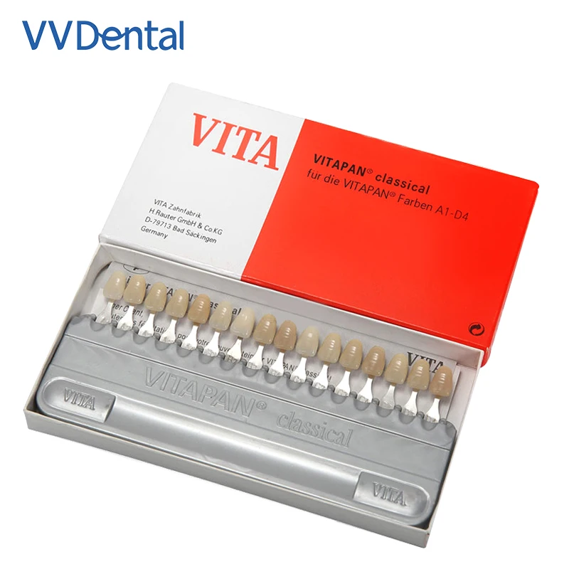 Dental Shade Guide Material Vita 16 Colors Tooth Model Colorimetric Plate Tooth Shape Design for Tooth Whitening Products
Dental Shade Guide Material Vita 16 Colors Tooth Model Colorimetric Plate Tooth Shape Design for Tooth Whitening Products