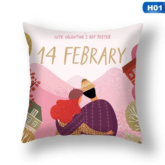 Valentine's Day Gift Cushion Cover Decoration Pattern Sweet Personality Home Bedroom Hotel Car Decoration Couple Cushion Cover .
Valentine's Day Gift Cushion Cover Decoration Pattern Sweet Personality Home Bedroom Hotel Car Decoration Couple Cushion Cover .