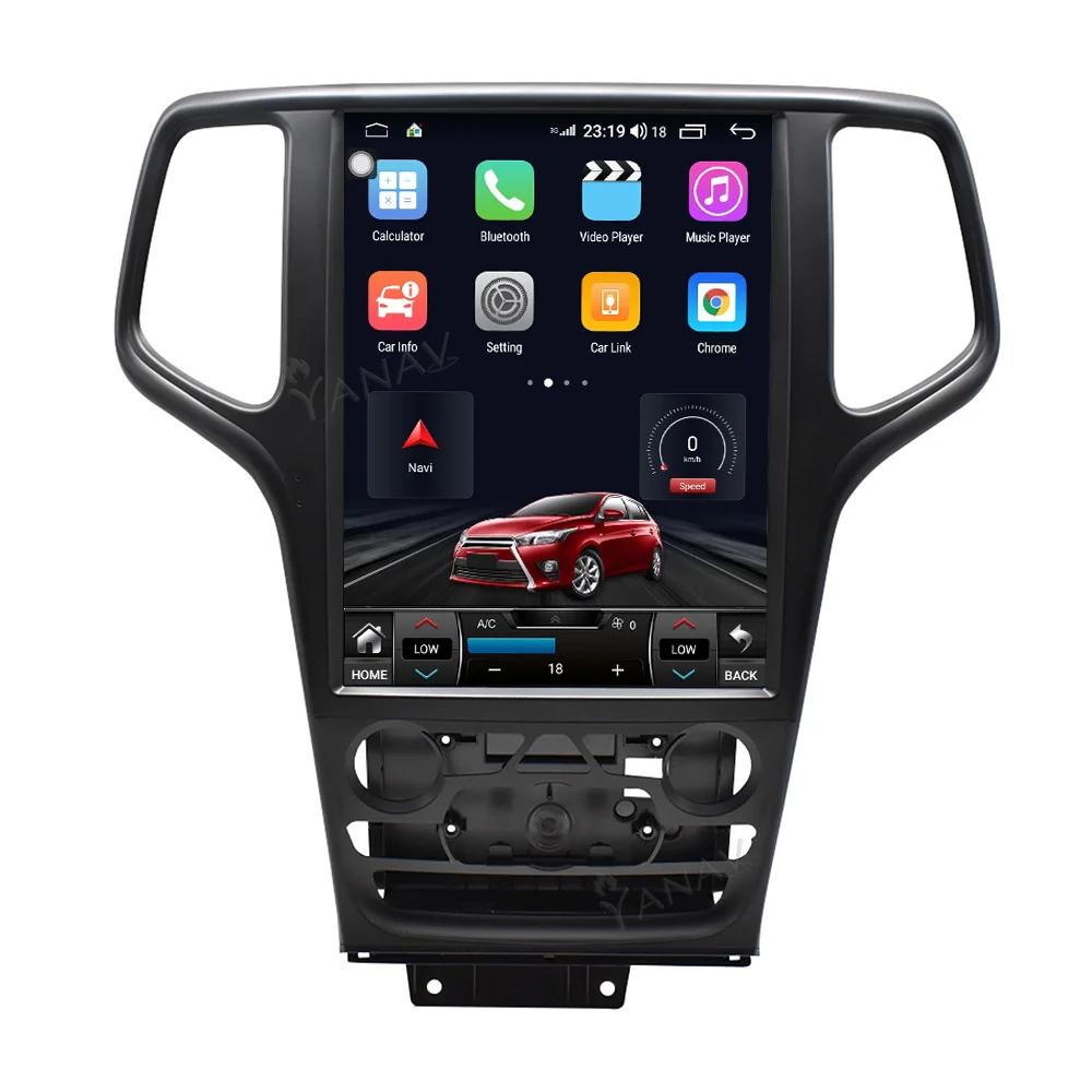8 Core Car Radio For Jeep Grand Cherokee 2013-2018 Stereo 13.6 Inch Android Head Unit Recorder Multimedia Player GPS Navigation
8 Core Car Radio For Jeep Grand Cherokee 2013-2018 Stereo 13.6 Inch Android Head Unit Recorder Multimedia Player GPS Navigation