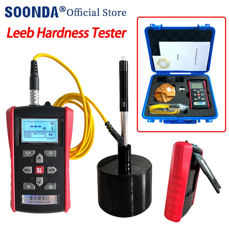 Цифровой портативный тестер твердости Leeb с кронштейном Durometer для металла стального сплава Измеритель Твердости HRC HL HB HV HS HRB
Цифровой портативный тестер твердости Leeb с кронштейном Durometer для металла стального сплава Измеритель Твердости HRC HL HB HV HS HRB