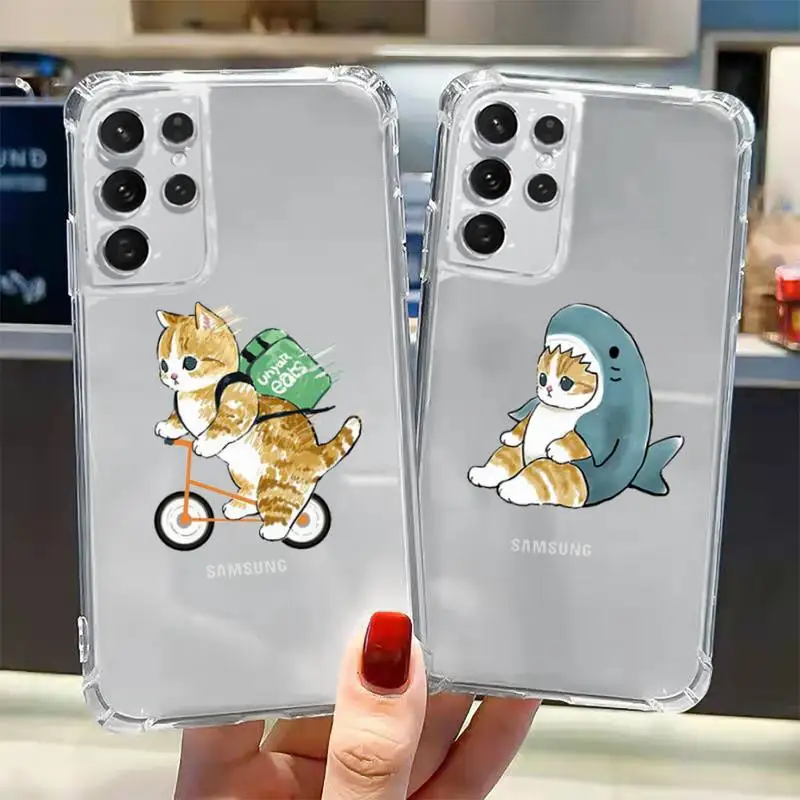 Funny Cartoon Cat Phone Case Transparent for Samsung A 10 21S 31 50 51 52 12 71 S note 10 20 21 fe plus ultra
Funny Cartoon Cat Phone Case Transparent for Samsung A 10 21S 31 50 51 52 12 71 S note 10 20 21 fe plus ultra