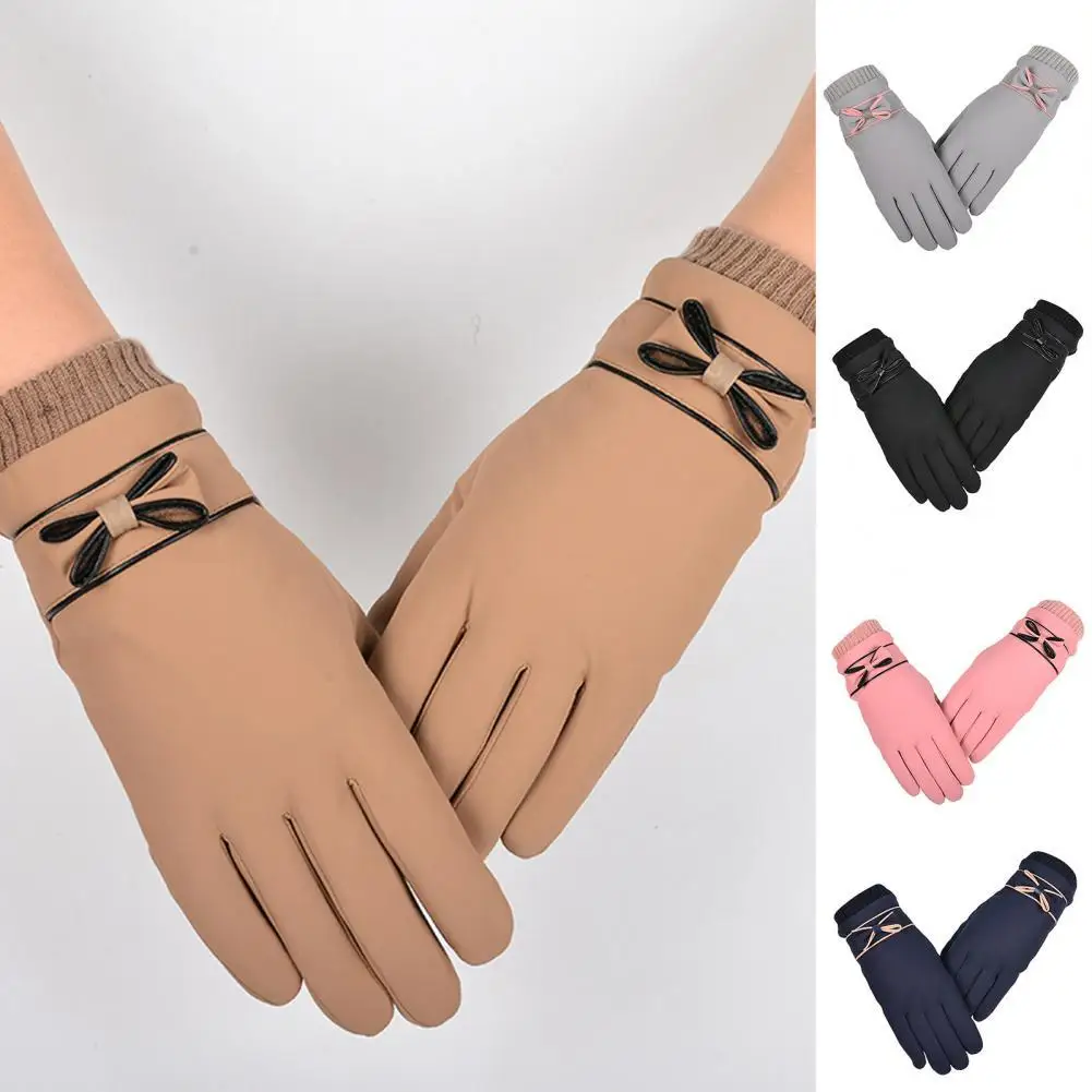 Thicken 1 Pair Fashion Women Gloves Casual Lady Mittens Warm for Daily Wear Winter Water Resistant Windproof, Wear-Resistant G 
Thicken 1 Pair Fashion Women Gloves Casual Lady Mittens Warm for Daily Wear Winter Water Resistant Windproof, Wear-Resistant G