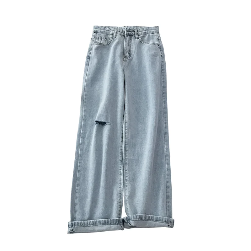 Xuan Ya Ripped Jeans for New 2021 Summer Thin High Waist Slimming and Straight Loose Wide Leg Daddy Pants Women
Xuan Ya Ripped Jeans for New 2021 Summer Thin High Waist Slimming and Straight Loose Wide Leg Daddy Pants Women
