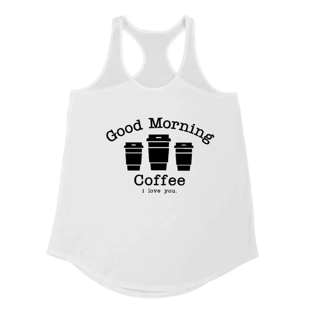 Good Morning Coffee 100%Cotton Printed Women's Casual Tank Tops Coffee Lover Funny Summer Tops Weekend Vacation Trendy Vest
Good Morning Coffee 100%Cotton Printed Women's Casual Tank Tops Coffee Lover Funny Summer Tops Weekend Vacation Trendy Vest