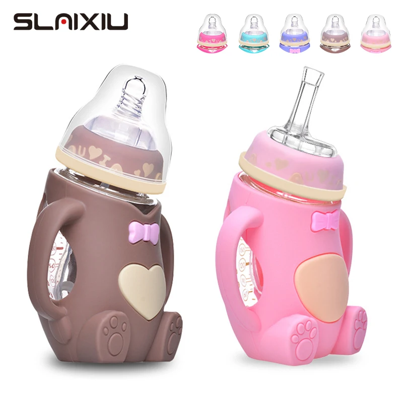 240ml Baby bottles And Drinking Cup Dual-purpose Safe Silicone Milk Newborn Drink Training Feeding Bottle With handle BPA Free
240ml Baby bottles And Drinking Cup Dual-purpose Safe Silicone Milk Newborn Drink Training Feeding Bottle With handle BPA Free