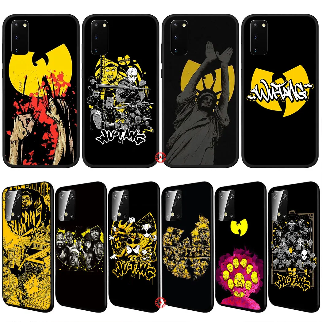 Мягкий силиконовый чехол IL59 WuTang для Samsung Galaxy S20 Ultra S10 S9 S8 Plus Lite S10E S6 S7 Edge A91 A81 A71 A51