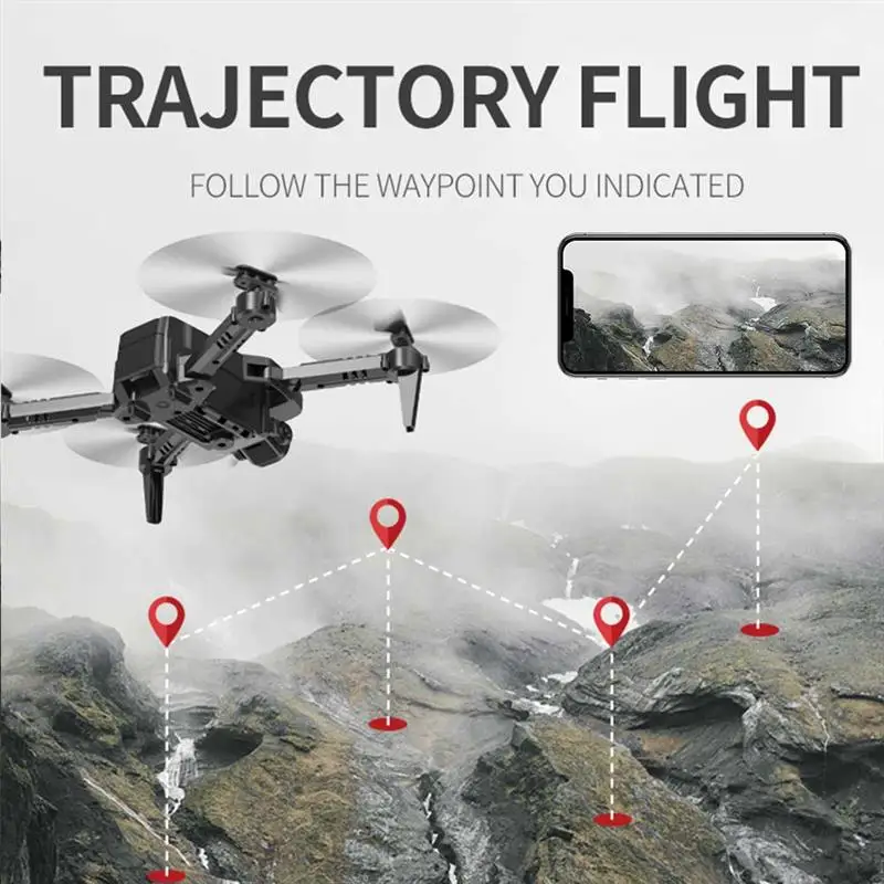 CSJ S171 FPV Mini Drone 4k HD Camera Altitude Hold Coreless Motor 2.4G Wifi RC Quadcopter Foldable Drones
CSJ S171 FPV Mini Drone 4k HD Camera Altitude Hold Coreless Motor 2.4G Wifi RC Quadcopter Foldable Drones
