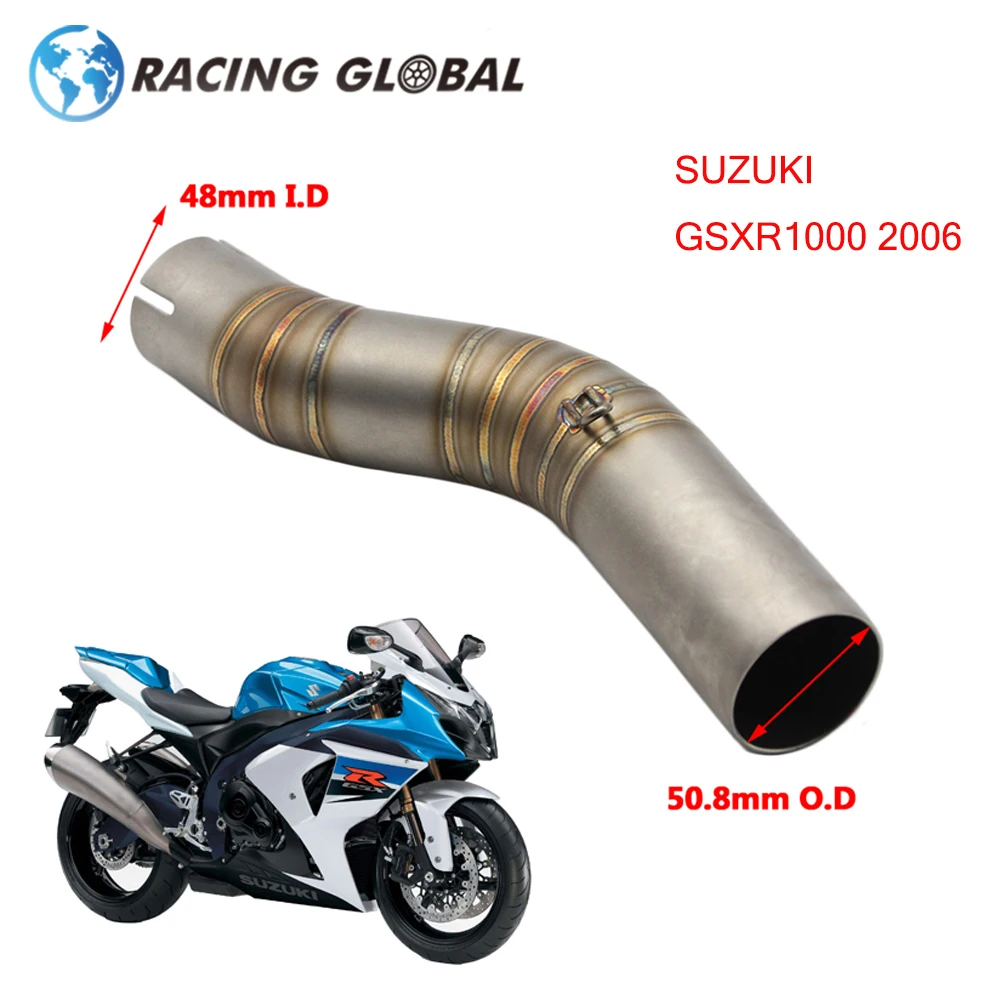 ALCON-Racing средняя выхлопная труба мотоцикла Link Pipe из нержавеющей стали для Suzuki GSXR1000 2006 без выхлопной трубы
ALCON-Racing средняя выхлопная труба мотоцикла Link Pipe из нержавеющей стали для Suzuki GSXR1000 2006 без выхлопной трубы