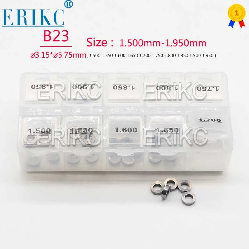50PCS Injector Nozzle Washer B23 1.50-1.95mm 3.15x5.75mm Shims Auto Diesel Engine Common Rail Injektor Gasket Sizes for Denso
50PCS Injector Nozzle Washer B23 1.50-1.95mm 3.15x5.75mm Shims Auto Diesel Engine Common Rail Injektor Gasket Sizes for Denso