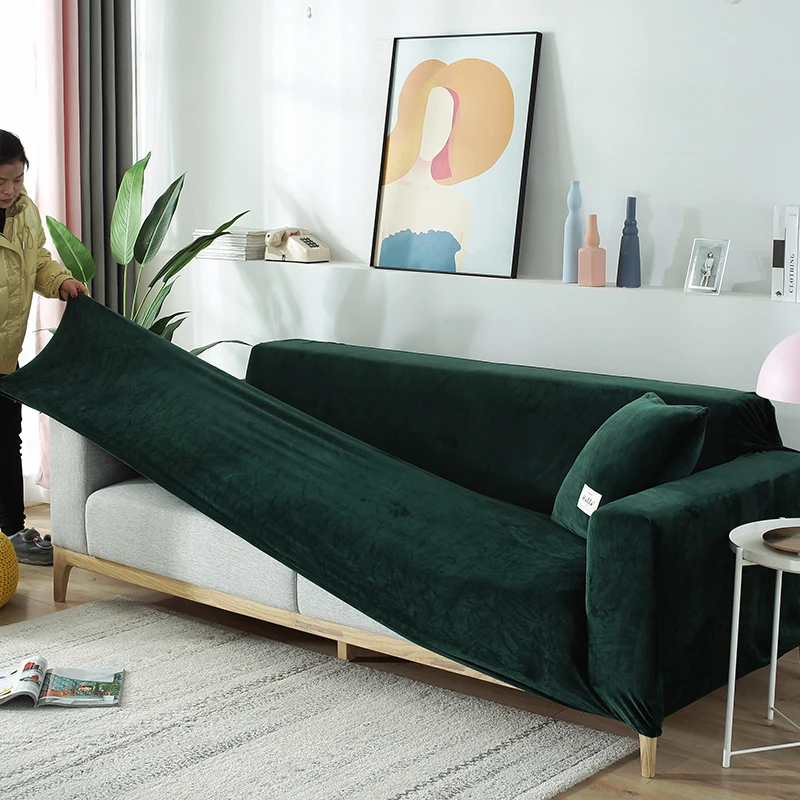Velvet Plush 1/2/3/4 seat Sofa Cover for Living Room Elastic Furniture Couch Slipcover Chaise Longue Corner Sofa Cover Stretch
Velvet Plush 1/2/3/4 seat Sofa Cover for Living Room Elastic Furniture Couch Slipcover Chaise Longue Corner Sofa Cover Stretch