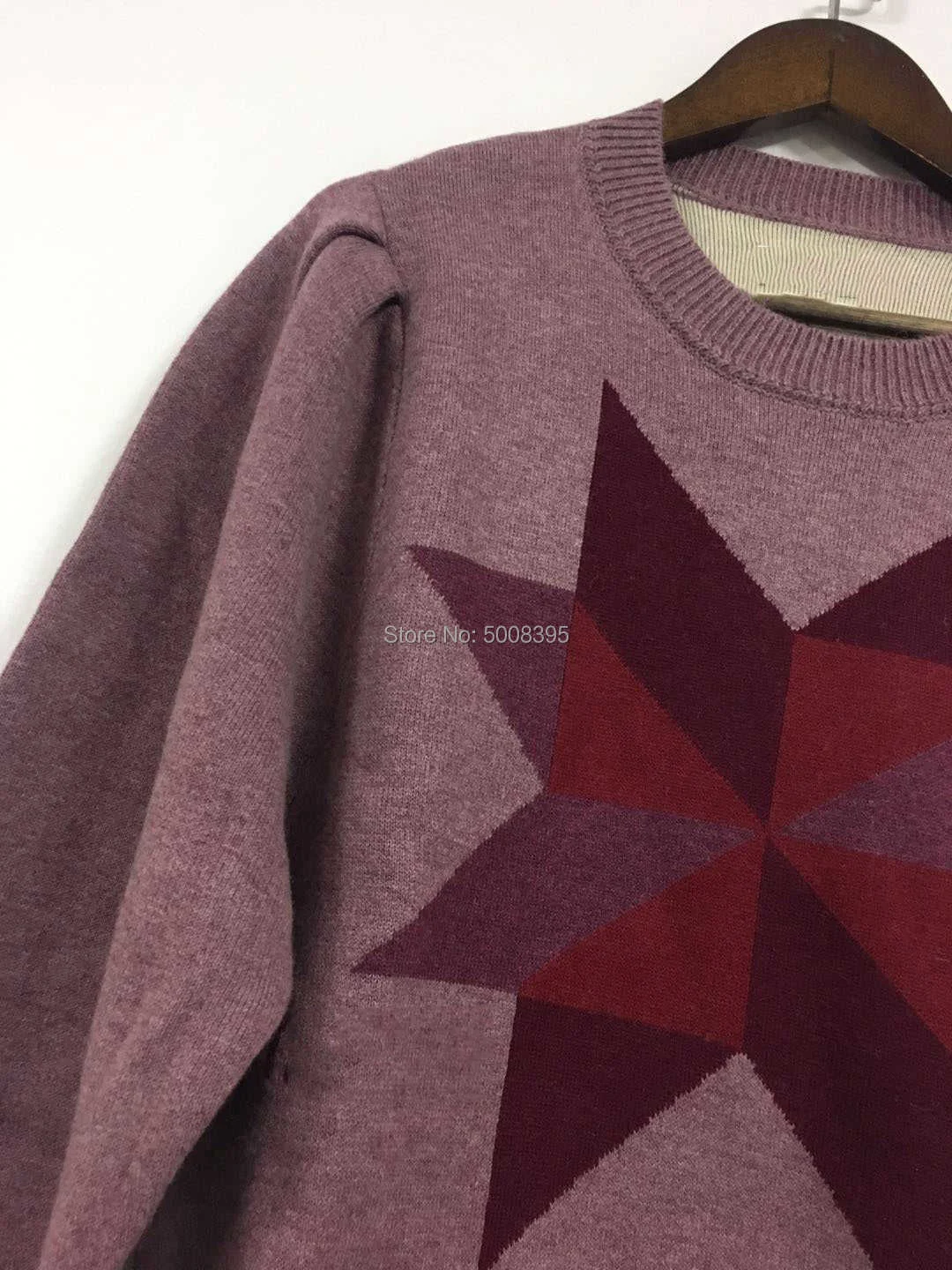 Rosewood Knit Sweater Long Puff Sleeves Front Geometric Jacquard Fashion Jersey 2021FW NEW
Rosewood Knit Sweater Long Puff Sleeves Front Geometric Jacquard Fashion Jersey 2021FW NEW