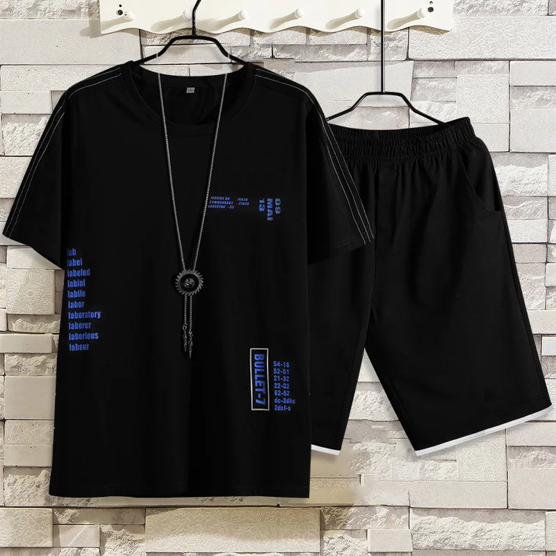 Crew neck T-shirt suit men's 2021 summer new Korean sports men's casual suit trend T-shirt short sleeve men's
Crew neck T-shirt suit men's 2021 summer new Korean sports men's casual suit trend T-shirt short sleeve men's