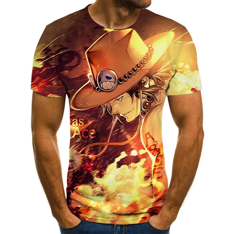 2021 summer T-shirt cartoon anime boy/girl 3D printed T-shirt cool casual top pirate fun short sleeve O-neck oversize
2021 summer T-shirt cartoon anime boy/girl 3D printed T-shirt cool casual top pirate fun short sleeve O-neck oversize