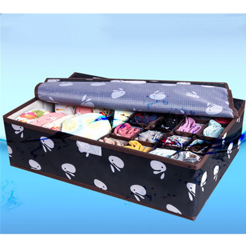 Foldable Home Storage Box for Underwear Socks Scarfs Ties Shorts Non-woven Wardrobe Closet Storage Box Divider Lidded Organizer
Foldable Home Storage Box for Underwear Socks Scarfs Ties Shorts Non-woven Wardrobe Closet Storage Box Divider Lidded Organizer