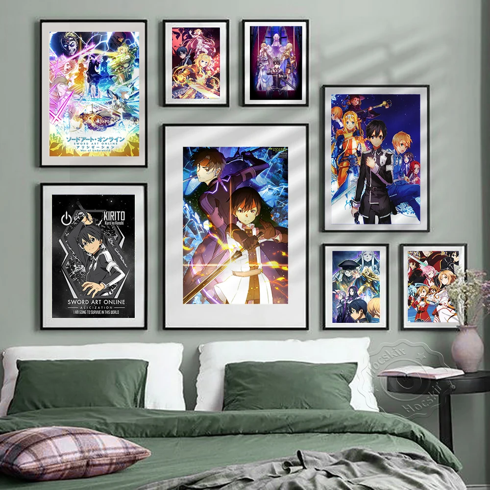 Anime Sword Art Online Poster, Wall Stickers, Sword Art Online Wall Decor, Wall Picture, Anime Poster, Gift, Kids Room
Anime Sword Art Online Poster, Wall Stickers, Sword Art Online Wall Decor, Wall Picture, Anime Poster, Gift, Kids Room