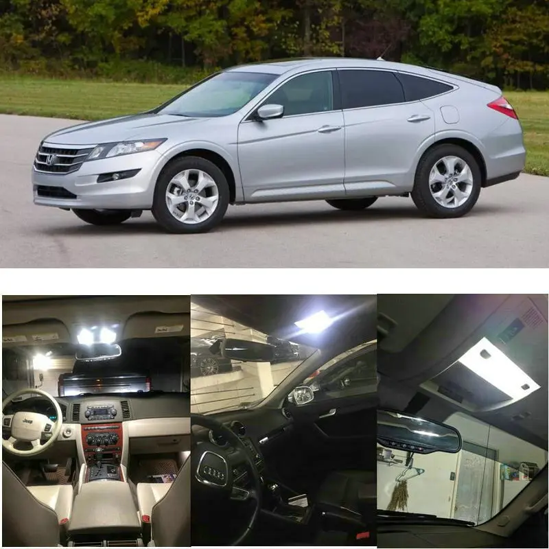Внутренние светодиодные лампы для 2010 Honda Accord Crosstour штрих Одиссей пилот