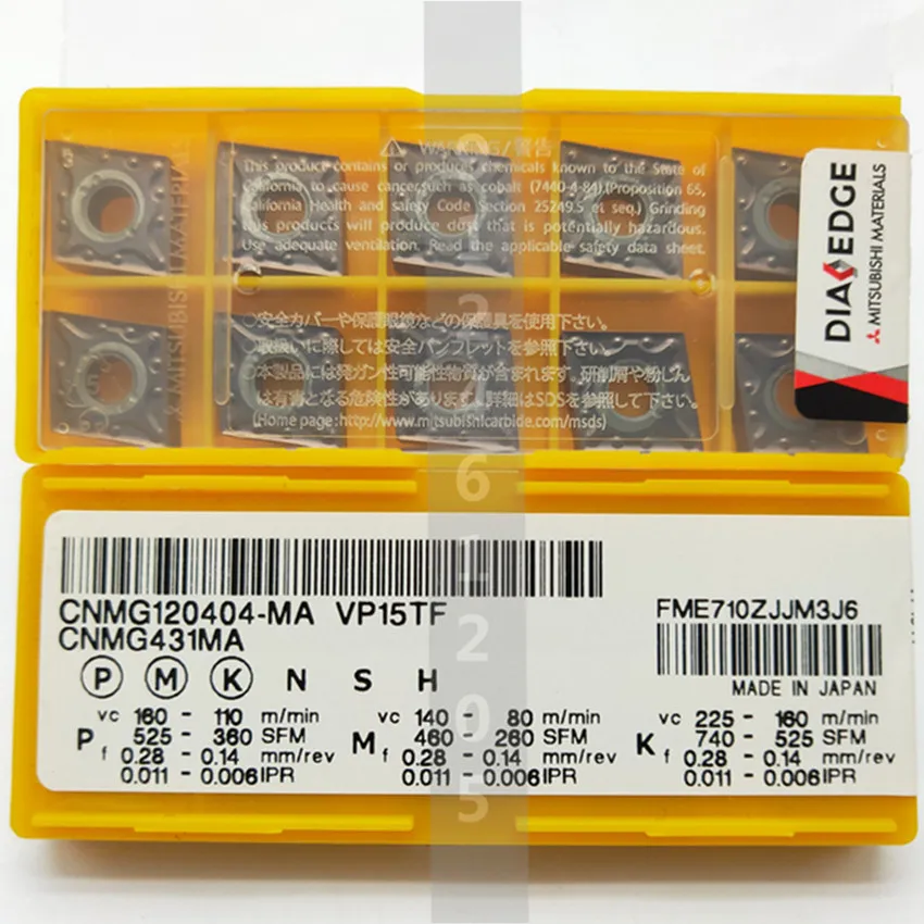 CNMG120408-MA VP15TF/CNMG120408-MA VP15TF/CNMG120412-MA VP15TF CNMG431 CNMG432 CNMG433 Original CNC carbide inserts 10PCS/BOX
CNMG120408-MA VP15TF/CNMG120408-MA VP15TF/CNMG120412-MA VP15TF CNMG431 CNMG432 CNMG433 Original CNC carbide inserts 10PCS/BOX