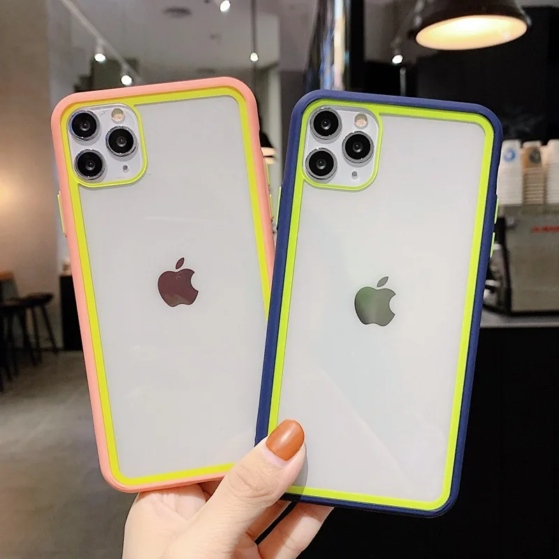 Contrasting color acrylic protective cover iphone 11 12 pro max X XR XSmax 6 7 8 plus SE scratch-resistant phone case
Contrasting color acrylic protective cover iphone 11 12 pro max X XR XSmax 6 7 8 plus SE scratch-resistant phone case