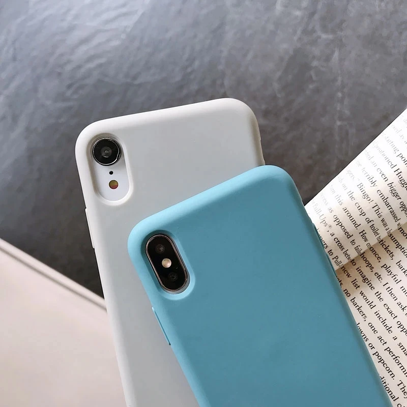 Matt Silicone Phone Case for iPhone 12 Pro Max mini Luxury Soft Candy Cover for iPhone 11 XR XS X 6 6S 7 8 Plus Cases SE 2020
Matt Silicone Phone Case for iPhone 12 Pro Max mini Luxury Soft Candy Cover for iPhone 11 XR XS X 6 6S 7 8 Plus Cases SE 2020