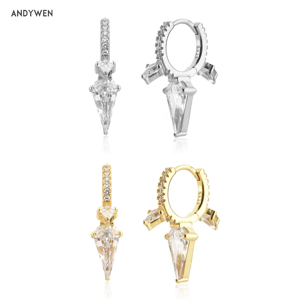 ANDYWEN 925 Sterling Silver Gold Three Long Spike Drop Earring Clips Piercing Pendiente Clips Luxury Jewelry 2021 Women Crystakl
ANDYWEN 925 Sterling Silver Gold Three Long Spike Drop Earring Clips Piercing Pendiente Clips Luxury Jewelry 2021 Women Crystakl