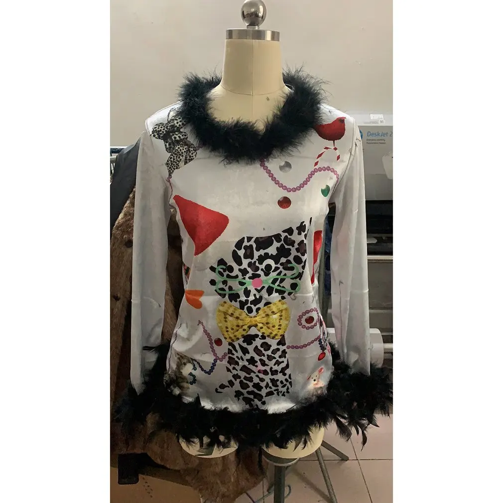 Серебряная Рождественская елка Ocelot Уродливый Рождественский свитер удобный дышащий Забавный Рождественский свитер Рождественская одежда
Серебряная Рождественская елка Ocelot Уродливый Рождественский свитер удобный дышащий Забавный Рождественский свитер Рождественская одежда