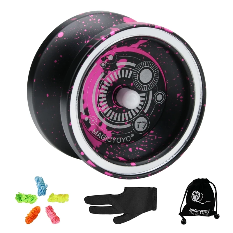 Йо-Йо MAGIC YOYO T7 для детей, йо-йо для начинающих с узким подшипником C, легко возвращается и практичные трюки
Йо-Йо MAGIC YOYO T7 для детей, йо-йо для начинающих с узким подшипником C, легко возвращается и практичные трюки