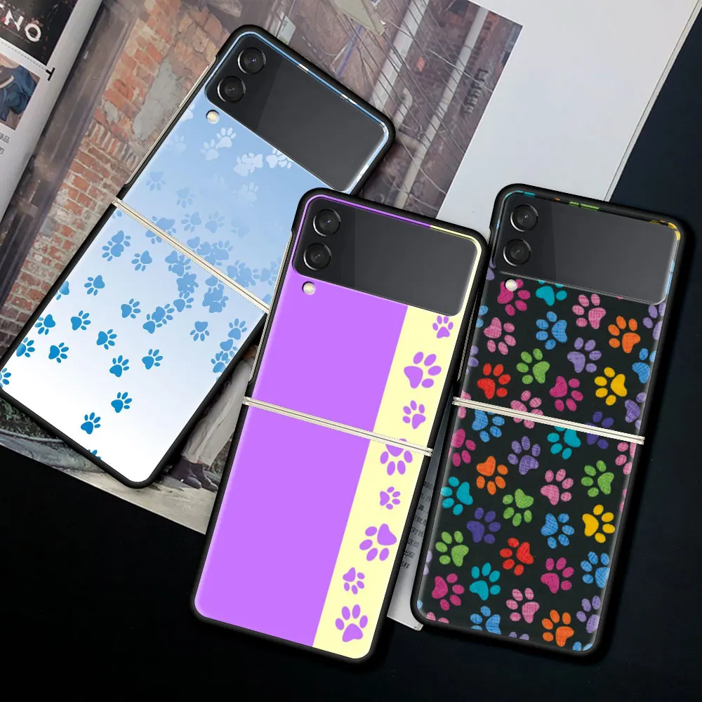 Case For Samsung Galaxy Z Flip 3 Black Hard Phone Cover Z Flip3 5G Shockproof Bumper ZFlip 3 Shell Fundas Animal Dog Paw Coque
Case For Samsung Galaxy Z Flip 3 Black Hard Phone Cover Z Flip3 5G Shockproof Bumper ZFlip 3 Shell Fundas Animal Dog Paw Coque