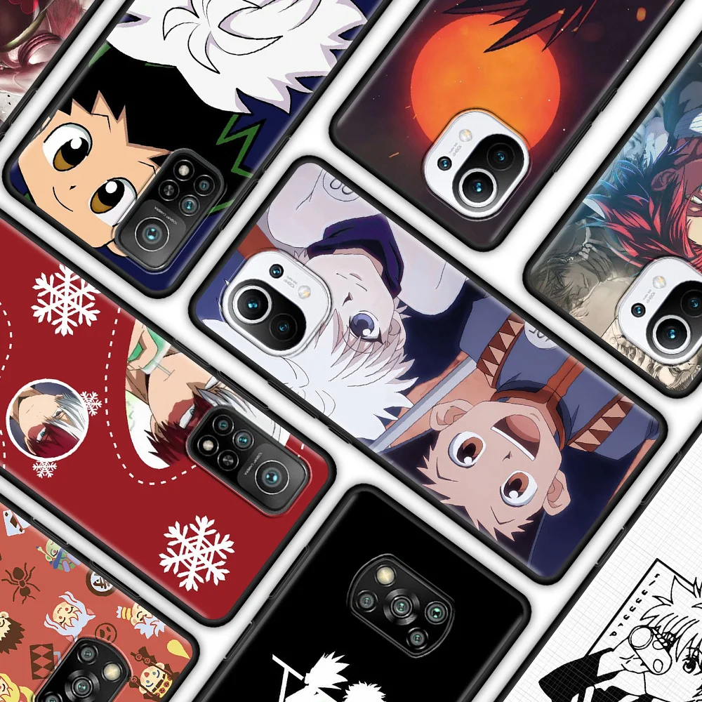 Silicone Phone Case for Xiaomi Poco X3 NFC Pocophone F1 X3 Pro M3 Pro 5G F3 GT X3 GT Soft Protection Bag Anime Hunter X Hunters
Silicone Phone Case for Xiaomi Poco X3 NFC Pocophone F1 X3 Pro M3 Pro 5G F3 GT X3 GT Soft Protection Bag Anime Hunter X Hunters