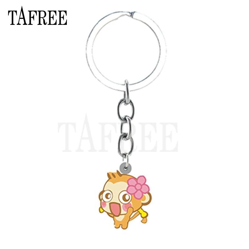 TAFREE Cartoon Little Monkey Heat-Shrink Sheets Resin Keyholders Cute Animal Girls Ladies Art Tiny Key Chain Trendy Jewelry
TAFREE Cartoon Little Monkey Heat-Shrink Sheets Resin Keyholders Cute Animal Girls Ladies Art Tiny Key Chain Trendy Jewelry