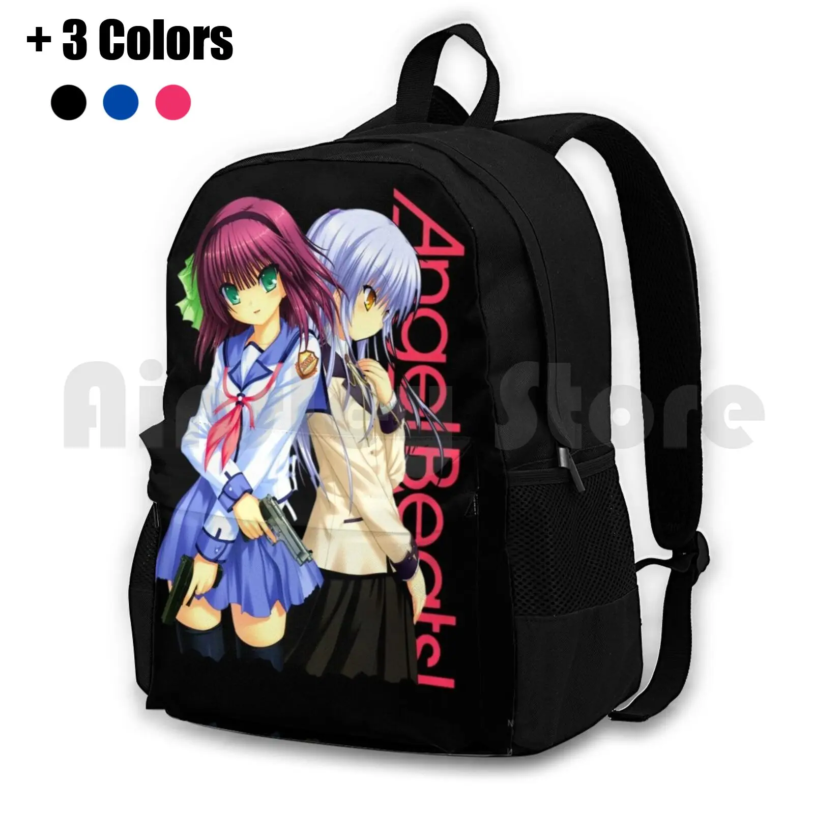 Angel &-Angel Outdoor Hiking Backpack Waterproof Camping Travel Yuzuru Otonashi Yuzuru Kanade Tachibana Shiina Yusa Nakamura
Angel &-Angel Outdoor Hiking Backpack Waterproof Camping Travel Yuzuru Otonashi Yuzuru Kanade Tachibana Shiina Yusa Nakamura