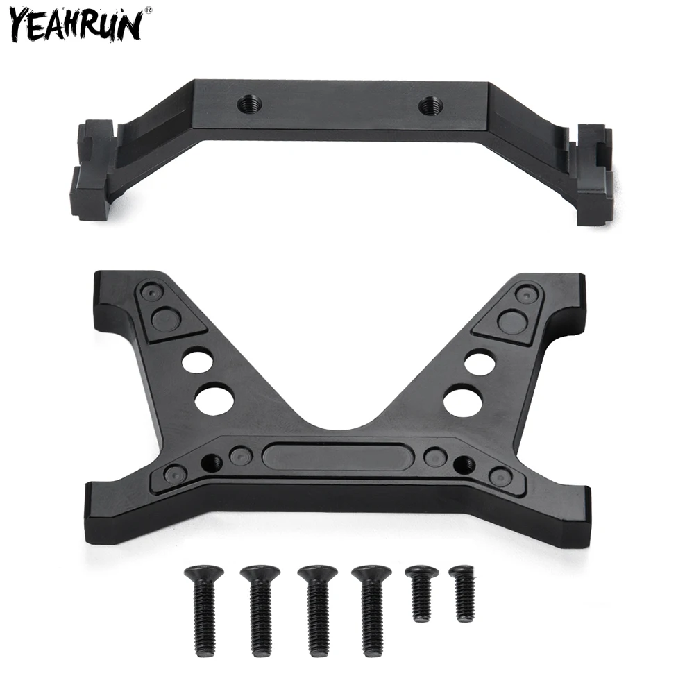 YEAHRUN Metal Aluminum Front Rear Chassis Mount For 1/10 Axial SCX10 II 90046 90047 RC Crawler Car Upgrade Parts
YEAHRUN Metal Aluminum Front Rear Chassis Mount For 1/10 Axial SCX10 II 90046 90047 RC Crawler Car Upgrade Parts