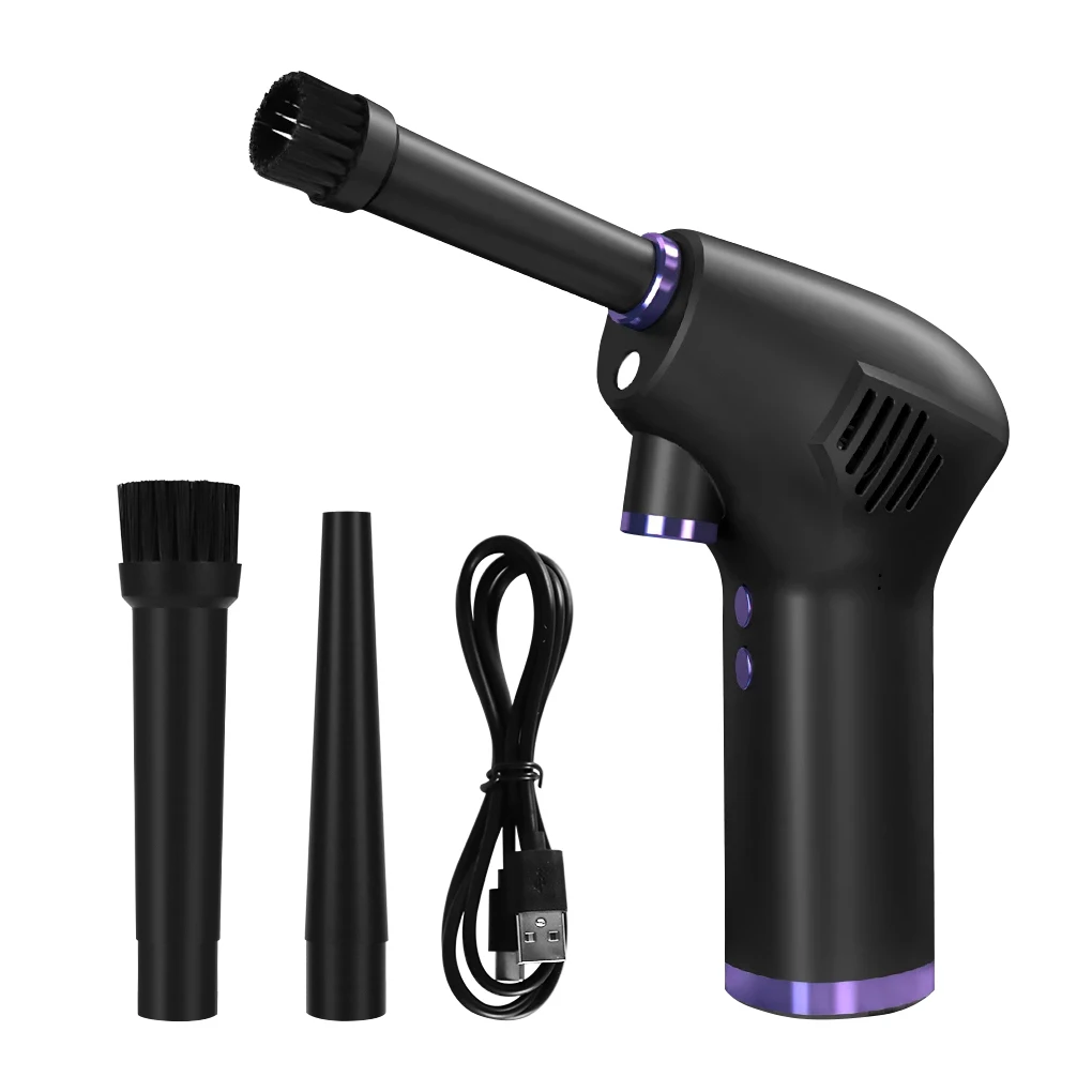 45000RPM Electric Cordless Air Duster, 15000MAh Rechargeable Keyboard Cleaner Blower Handheld Compressed Air Can Duster
45000RPM Electric Cordless Air Duster, 15000MAh Rechargeable Keyboard Cleaner Blower Handheld Compressed Air Can Duster
