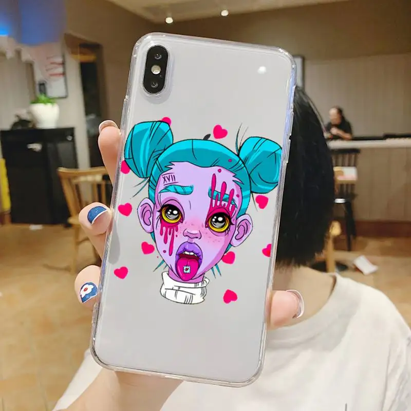 Art Devil sexy Bad girl smoke eyes Phone Case Transparent soft For iphone 5 6 7 8 11 12 s c se plus mini x xs xr pro max shell
Art Devil sexy Bad girl smoke eyes Phone Case Transparent soft For iphone 5 6 7 8 11 12 s c se plus mini x xs xr pro max shell