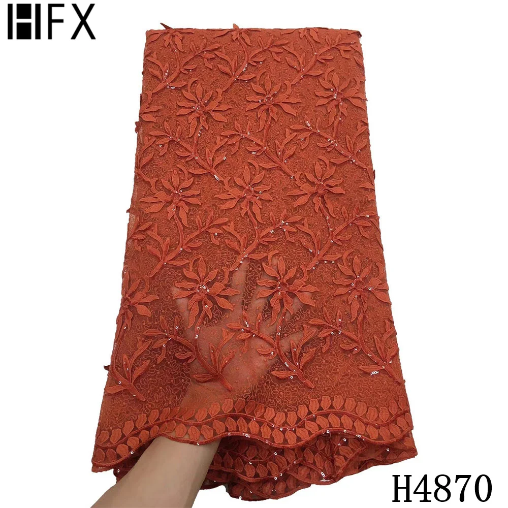 HFX Nigerian laces Fabric 2021 royal African mesh Laces Fabrics With Sequins High Quality french Lace For Wedding Dress H4870
HFX Nigerian laces Fabric 2021 royal African mesh Laces Fabrics With Sequins High Quality french Lace For Wedding Dress H4870
