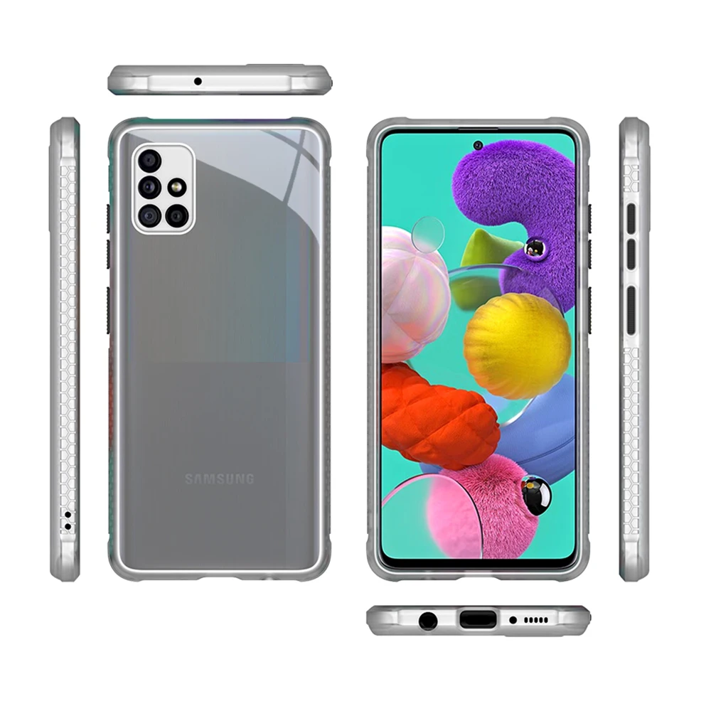 PC Case For Samsung Galaxy A51 A71 A12 A42 Silicone Tire Pattern Edge Transparent Cover For Samsung Galaxy A42 A70s A50 A30 A50S
PC Case For Samsung Galaxy A51 A71 A12 A42 Silicone Tire Pattern Edge Transparent Cover For Samsung Galaxy A42 A70s A50 A30 A50S