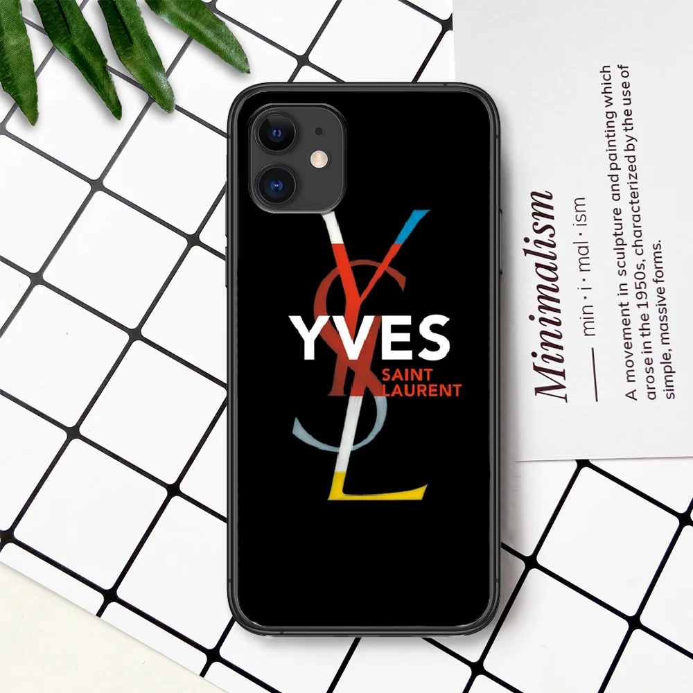 French Luxury Brand Y-YSLS Phone Case For IPhone 4 4s 5 5S SE 5C 6 6S 7 8 Plus X XS XR 11 12 Mini Pro Max 2020 black Prime
French Luxury Brand Y-YSLS Phone Case For IPhone 4 4s 5 5S SE 5C 6 6S 7 8 Plus X XS XR 11 12 Mini Pro Max 2020 black Prime