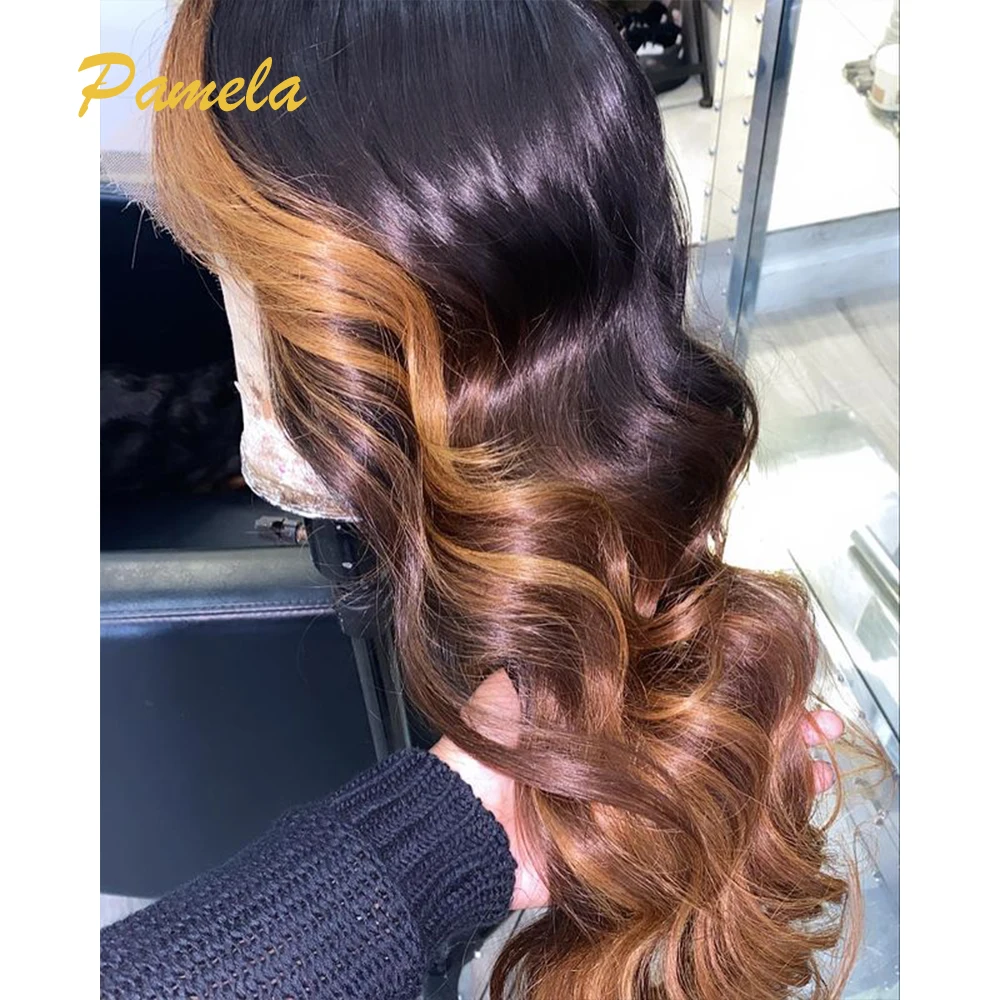 Ombre Human Hair Wigs For Black Women Honey Blonde Colored Body Wave Wig PrePlucked With Baby Hair Hightlight Wig Bleached Knots
Ombre Human Hair Wigs For Black Women Honey Blonde Colored Body Wave Wig PrePlucked With Baby Hair Hightlight Wig Bleached Knots