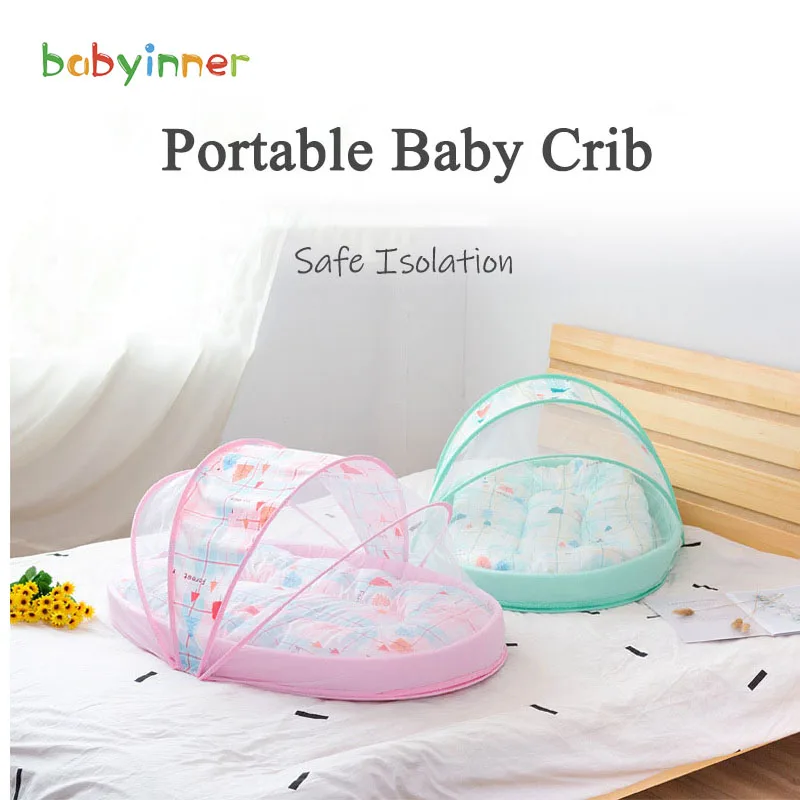 Babyinner Portable Baby Cribs Removable Baby Nest Newborn Travel Bed Folding Cradle Infant Bassinet Free Mosquito Net 105*60cm
Babyinner Portable Baby Cribs Removable Baby Nest Newborn Travel Bed Folding Cradle Infant Bassinet Free Mosquito Net 105*60cm