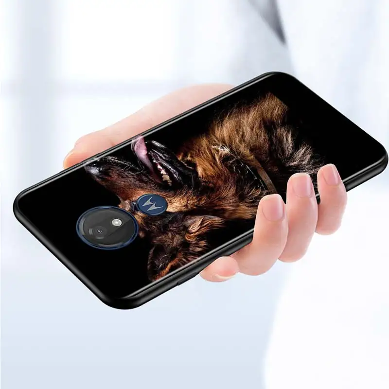 German Shepherd Dog for Motorola G9 G8 G E7 E6 One Play Marco Hyper Fusion Stylus Power Edge Plus Black Phone Case
German Shepherd Dog for Motorola G9 G8 G E7 E6 One Play Marco Hyper Fusion Stylus Power Edge Plus Black Phone Case