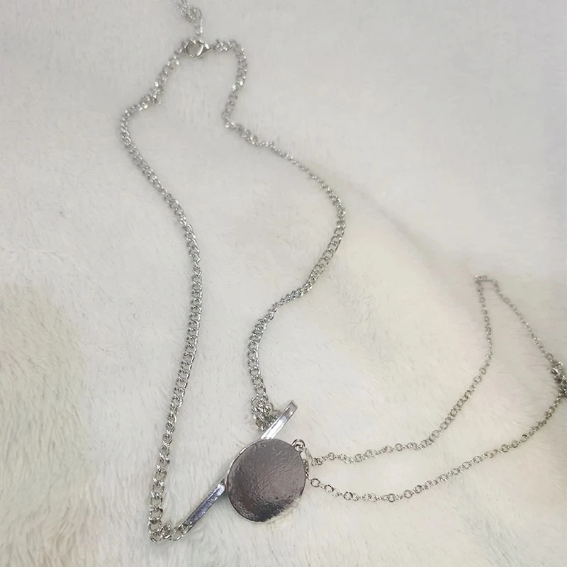 Stylish Titanium Steel Geometric Round Necklace Sets For Women Fashion Sports Necklace Men Meili Punk Black And White Choker
Stylish Titanium Steel Geometric Round Necklace Sets For Women Fashion Sports Necklace Men Meili Punk Black And White Choker
