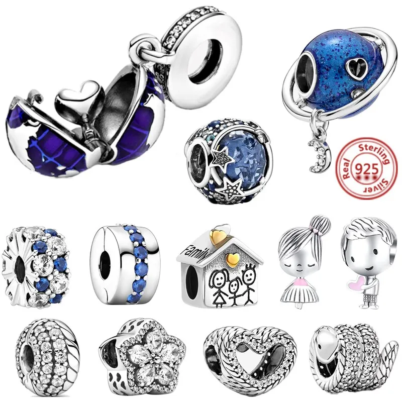 2022 New 100% 925 Sterling Silver Beads Blue Planet Dangle Boy Girl Family Charm Fit Original Pandora Bracelet DIY Women Jewelry
2022 New 100% 925 Sterling Silver Beads Blue Planet Dangle Boy Girl Family Charm Fit Original Pandora Bracelet DIY Women Jewelry
