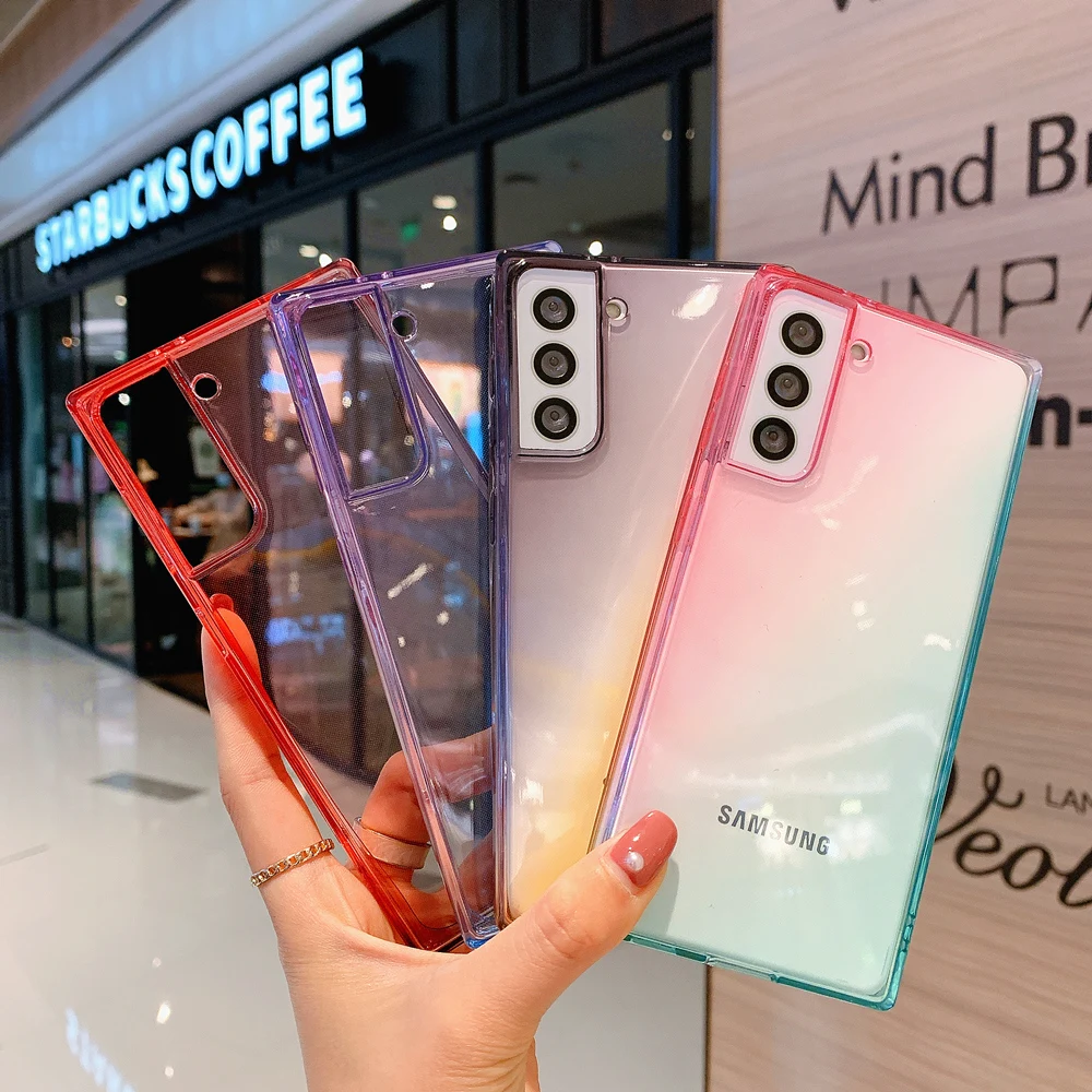 Phone Case For Samsung Galaxy A51 A71 A12 A42 A32 A52 A72 5G A21S A31 A91 A81 Luxury Cute Gradient Color Kawaii TPU Soft Cover
Phone Case For Samsung Galaxy A51 A71 A12 A42 A32 A52 A72 5G A21S A31 A91 A81 Luxury Cute Gradient Color Kawaii TPU Soft Cover