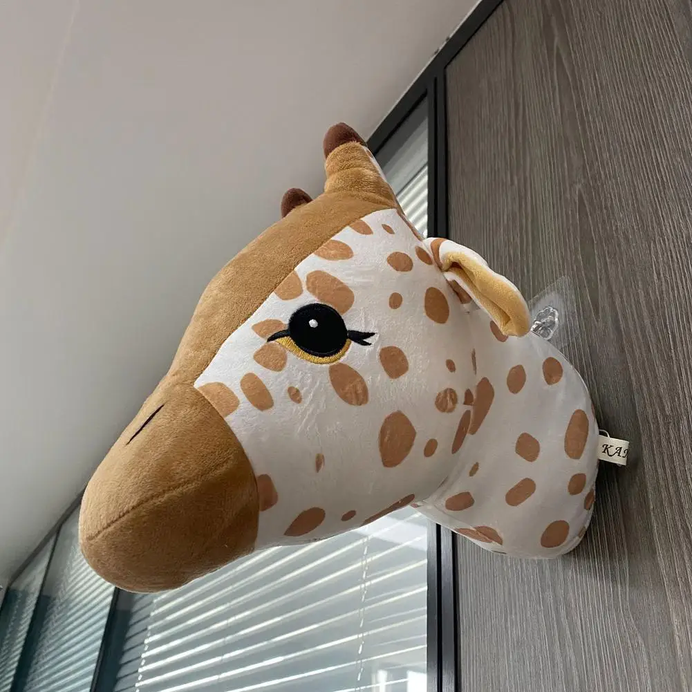 Plush Stuffed Animal Giraffe Head Wall Decoration Baby Nursery Decoration Felt Stuffed Animal Head Hanging Decoration Ornament
Plush Stuffed Animal Giraffe Head Wall Decoration Baby Nursery Decoration Felt Stuffed Animal Head Hanging Decoration Ornament