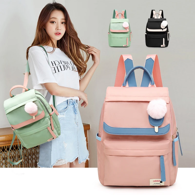 LU.FAWN 2021 New Korean Fashion Lady Cute Large Capacity Backpack Pendant Middle School Girl Travel Children's Schoolbag (3020)
LU.FAWN 2021 New Korean Fashion Lady Cute Large Capacity Backpack Pendant Middle School Girl Travel Children's Schoolbag (3020)